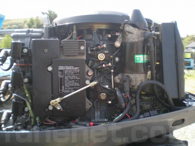 348　船外機　60馬力　ヤマハ　6H2-L　中古現状品 ヤマハ 6H2 2スト60馬力エンジン | 船ネット