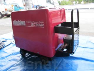 簡単に動作確認済み★新ダイワ 後期モデル JE730MV セル付き エンジン高圧洗浄機　スピードジェッター ホース、洗浄ガン付き 2025年最新Yahoo!オークション -高圧洗浄機 エンジン 新ダイワの中古