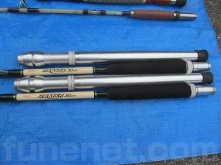 トローリング用 ロッド6本とリール2個セット | 船ネット