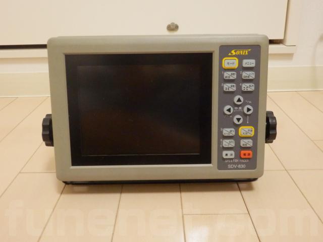 魚群探知機SVC 930 魚群探知機SVC 930 葵ソニック 6.5型 GPSプロッター魚群探知機