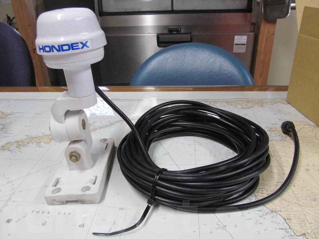HONDEX GPSアンテナ GP-16H(L) ケーブル10m | 船ネット HONDEX GPSアンテナ GP-16H(L) ケーブル10m | 船ネット
