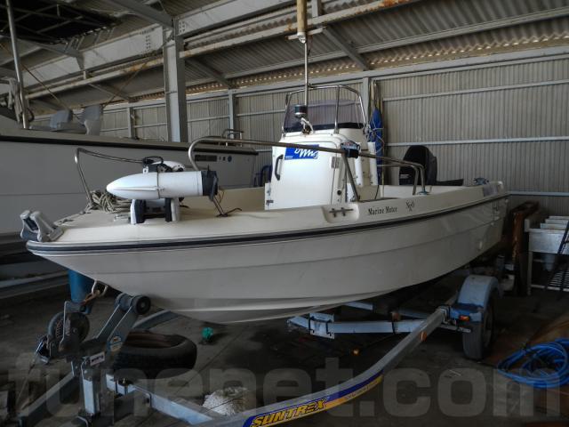 値下げしました！プレジャーボート船外機付き！船検2年残ってます。