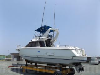 ヤンマー FM33 33ft 140㏋×2機掛 船内外機 1327hr