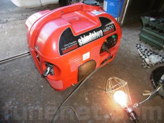 決まりました】9179 【美品】shindaiwa 発電機 EG900-B ⚫️シンダイワ