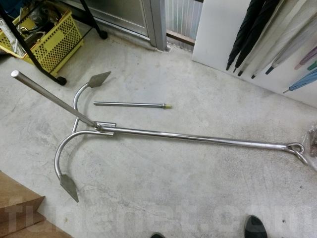 ステンレスボートアンカー20kg | 船ネット