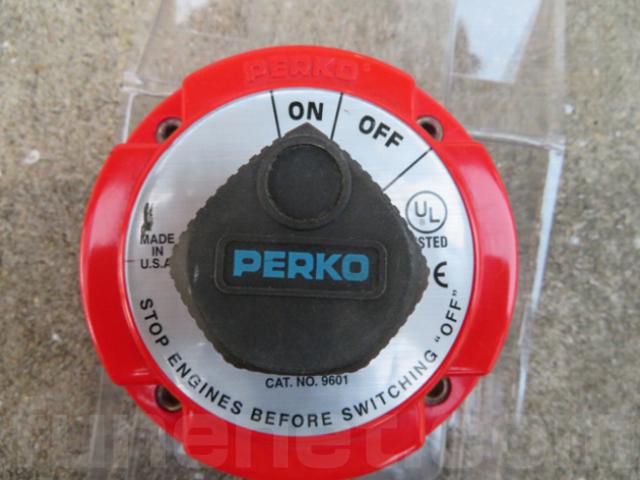 PERKO バッテリースイッチON/OF 9601DP | 船ネット