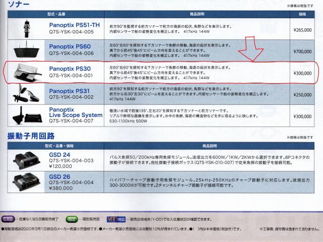 GARMIN ソナー振動子 Panoptix PS30 | 船ネット