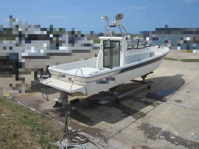 97500円 YAMAHA UF-17 プレジャーボート 30馬力 魚探付き - 小型