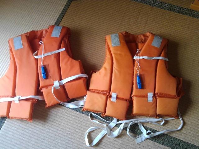 小型船舶用救命胴衣２着 桜マーク ライフジャケット | 船ネット
