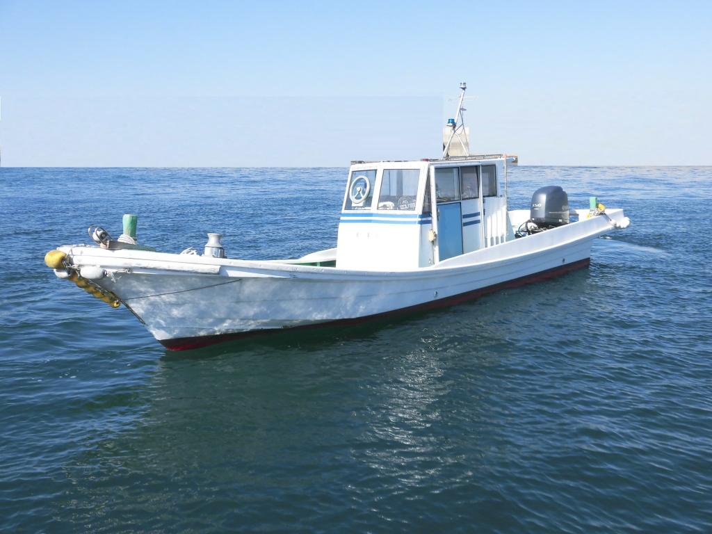 ヤンマー船、安定してます。船検付き、直ぐに乗れます。