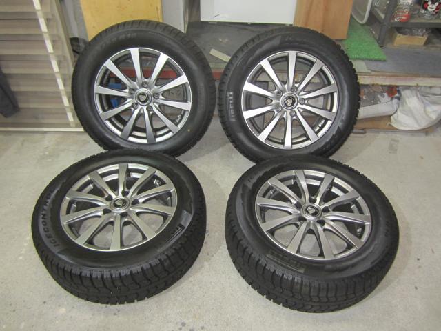 スタッドレスタイヤ&アルミホイール 225/55R16 4本セット | 船ネット スタッドレスタイヤ&アルミホイール 225/55R16 4本セット | 船ネット