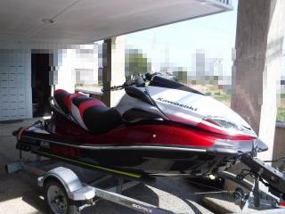 KAWASAKI ULTRA300LX トレーラーセット