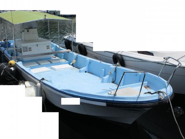 11トン 小型兼用船 遊漁船 監視船等 ヤンマー320ps エンジン好調