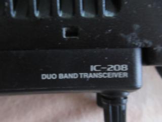 I-COM 無線機:IC-208 144MHz/430MHz DC13.8v | 船ネット