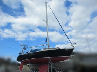 岡崎造船「Okazaki Bort Yard」 33モータセーラー ※VOLVOPENTA 「D2-40」Saildrive130S:2011年換装