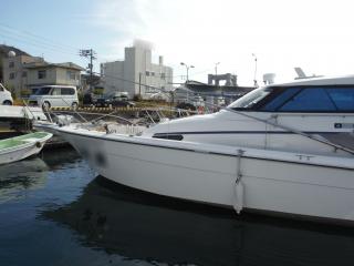 ヤマハ UF33 I/O (エンジン故障、自走不可)