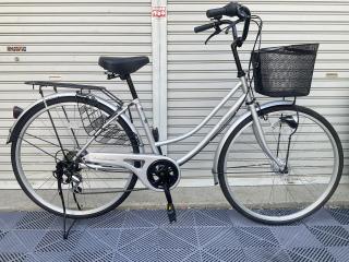  軽快車26インチ 外装6段変速仕様(長期在庫品の新車)